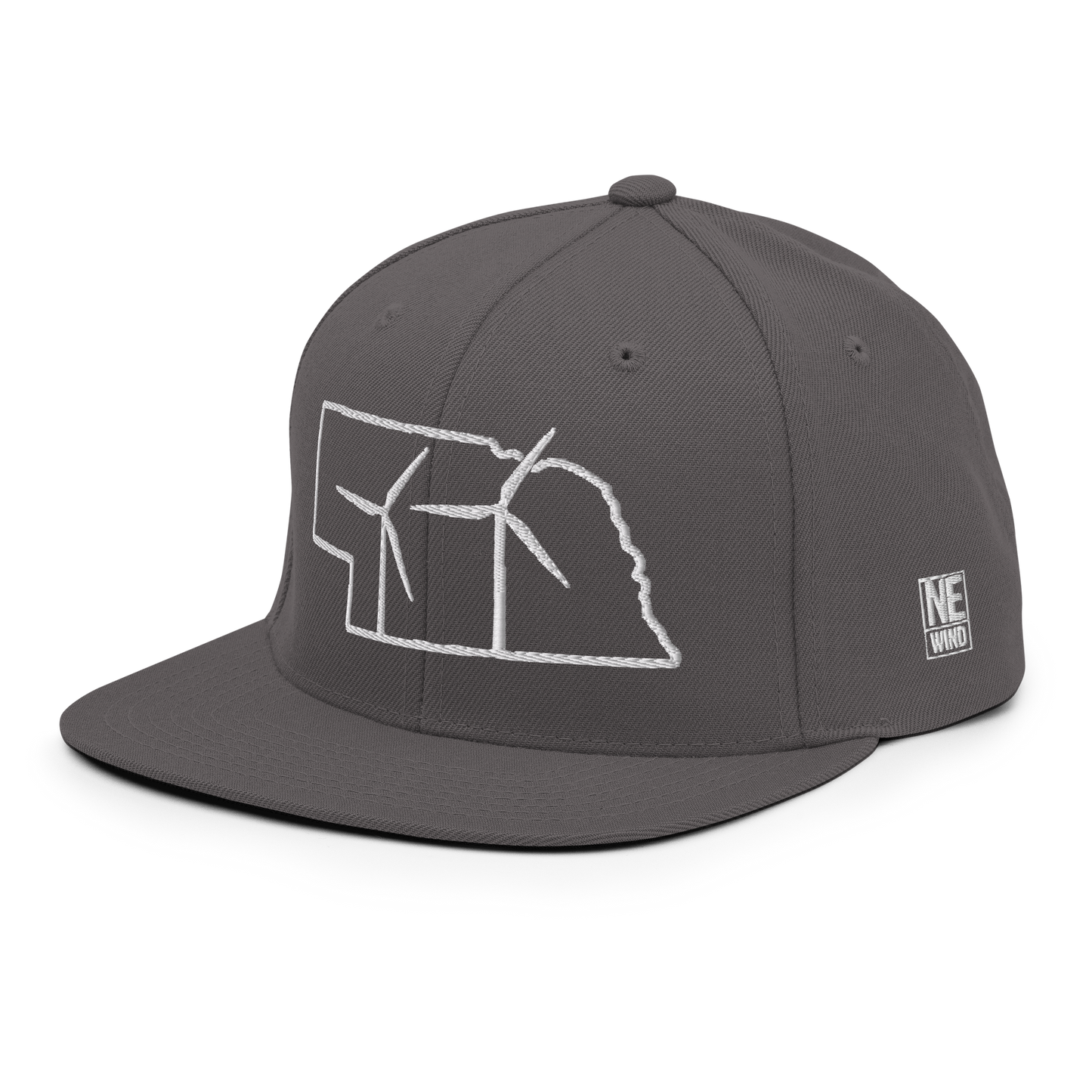 Nebraska Wind Snapback Hat