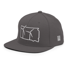 South Dakota Wind Snapback Hat