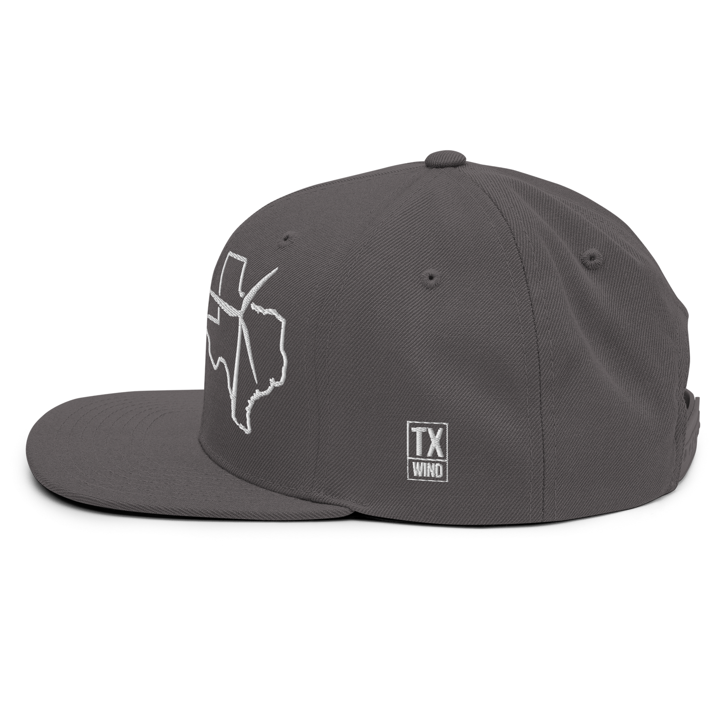 Texas Wind Snapback Hat