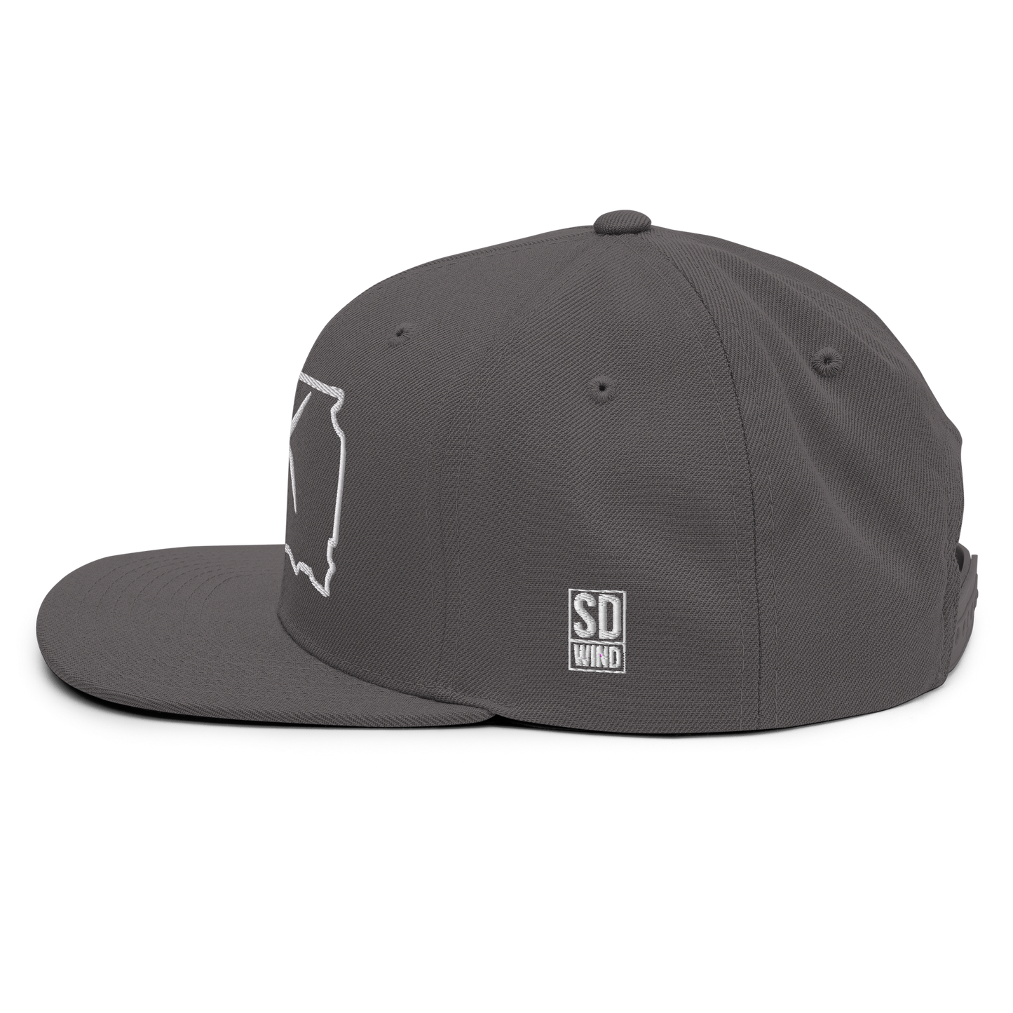 South Dakota Wind Snapback Hat