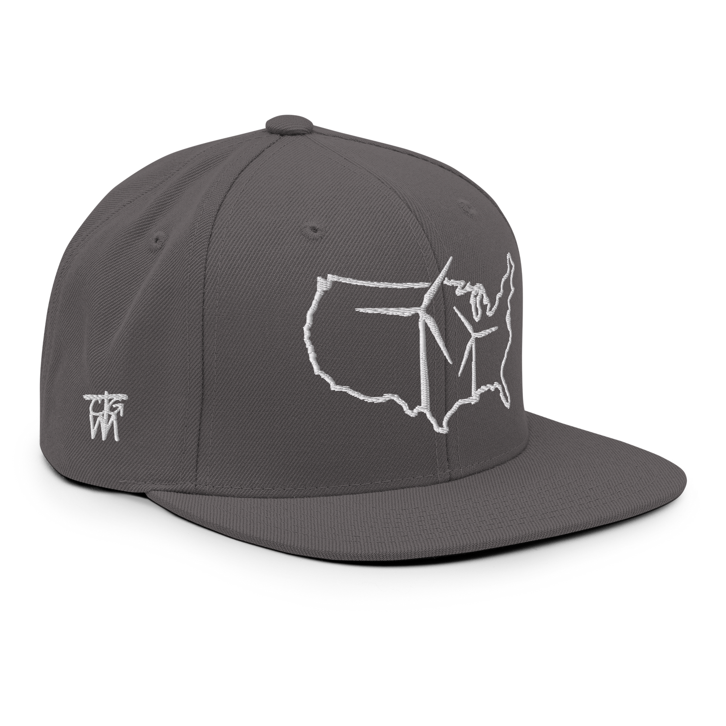 USA Wind Snapback Hat