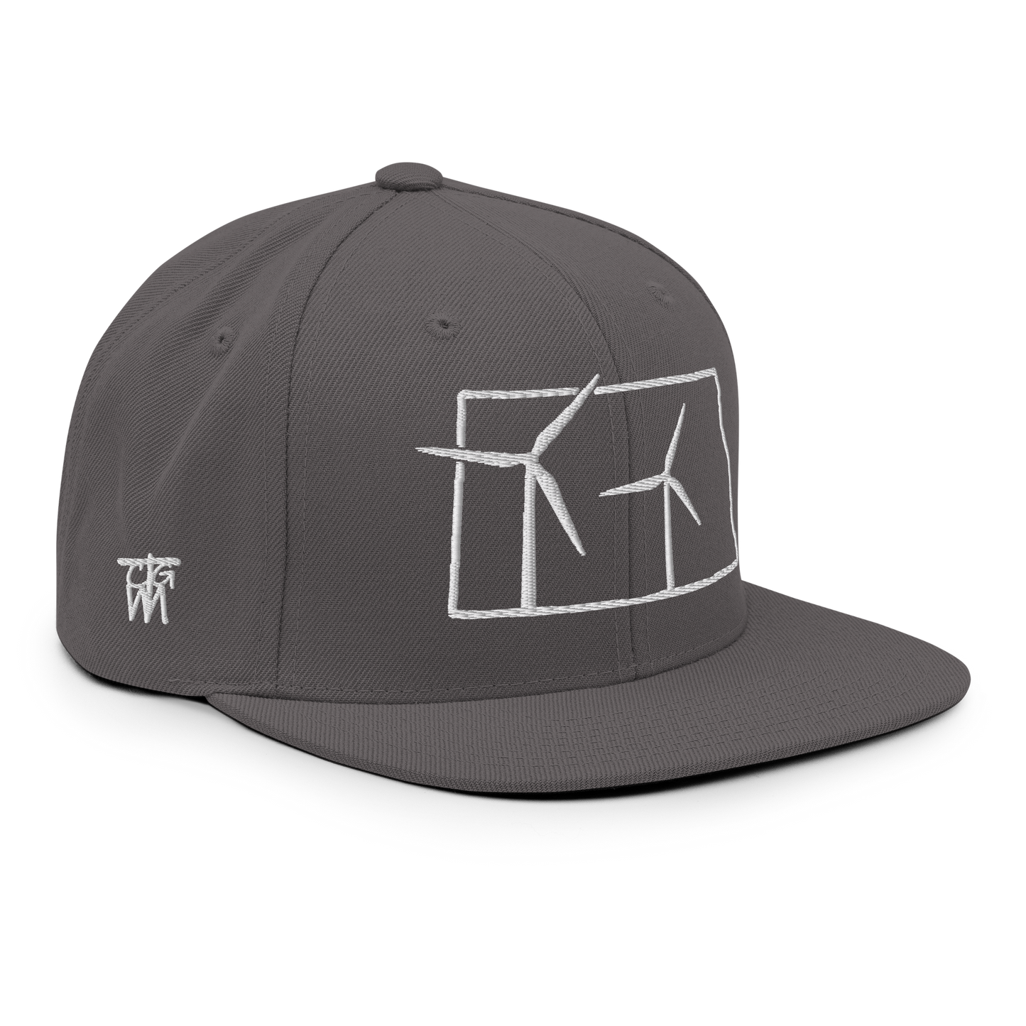 North Dakota Wind Snapback Hat
