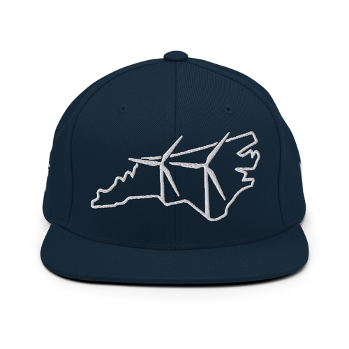 North Carolina Wind Snapback Hat