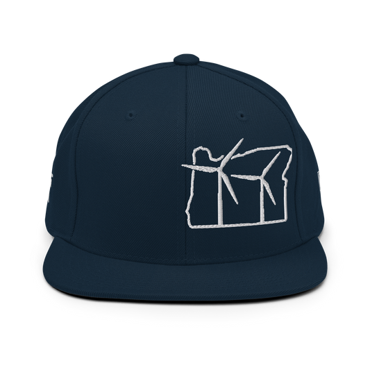 Oregon Wind Snapback Hat