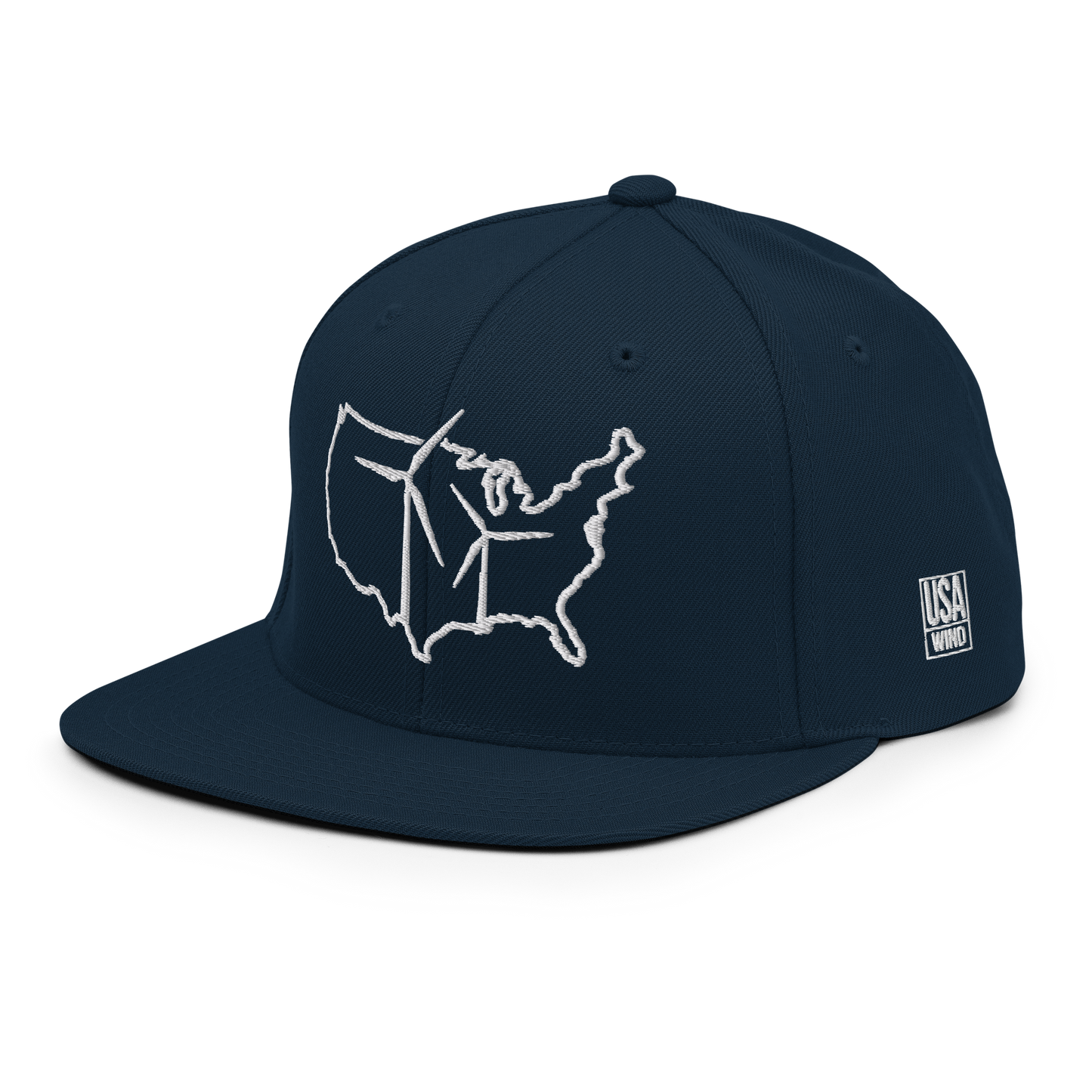 USA Wind Snapback Hat