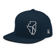 Illinois Wind Snapback Hat