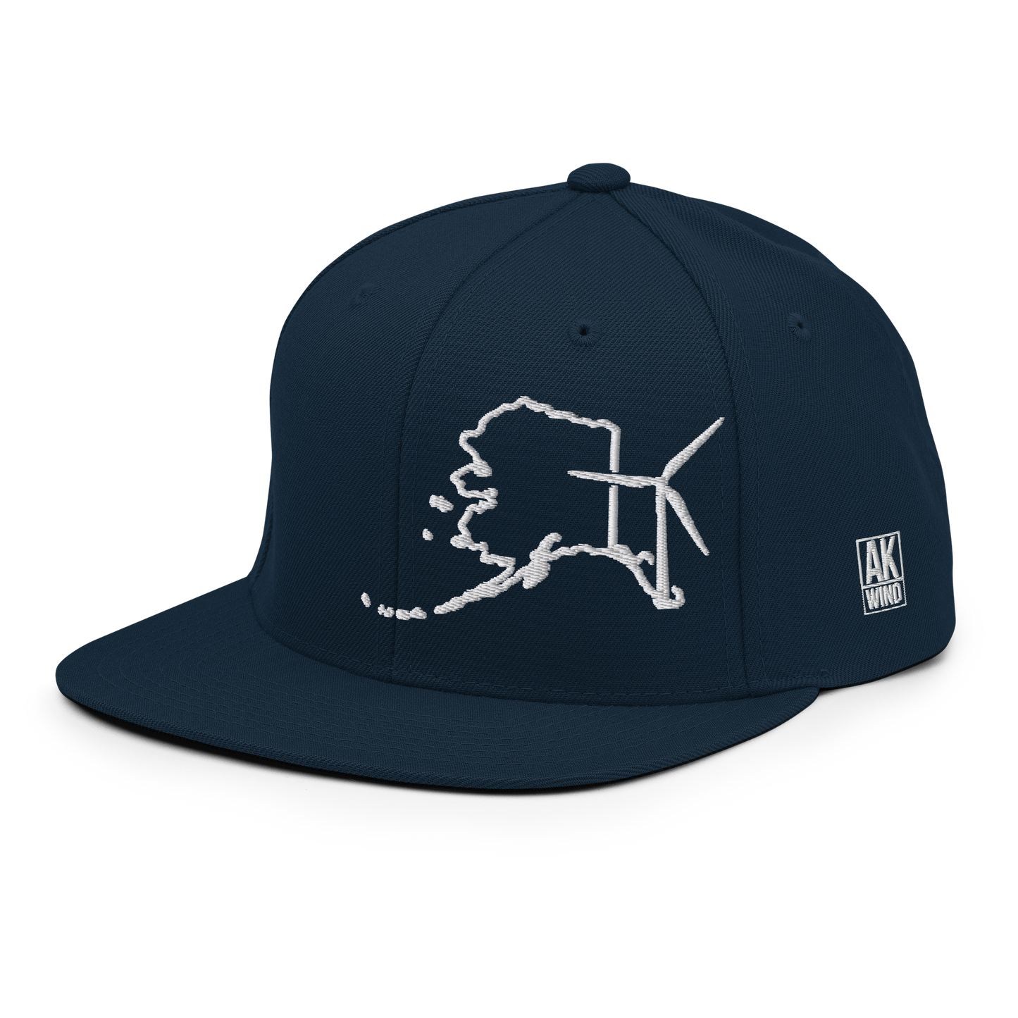 Alaska Wind Snapback Hat