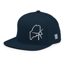 Maine Wind Snapback Hat