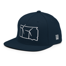 South Dakota Wind Snapback Hat