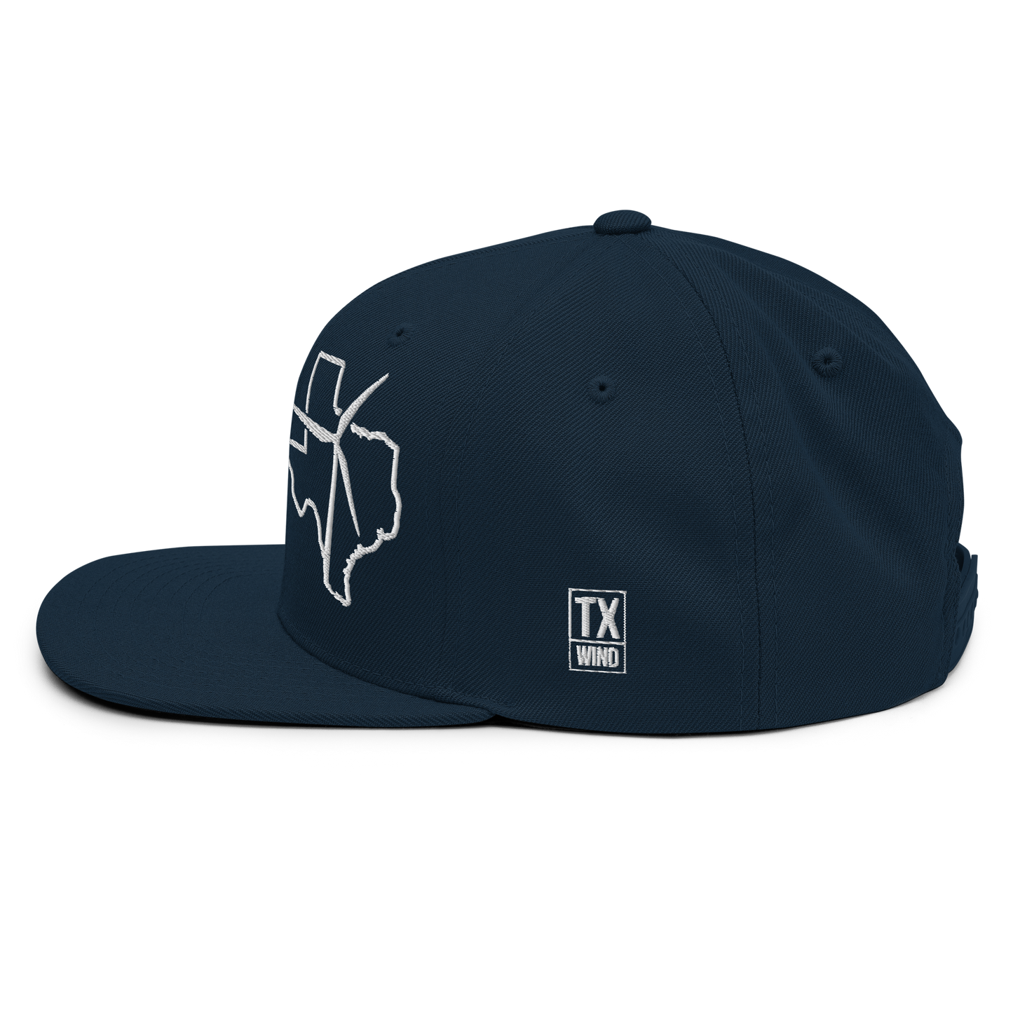 Texas Wind Snapback Hat