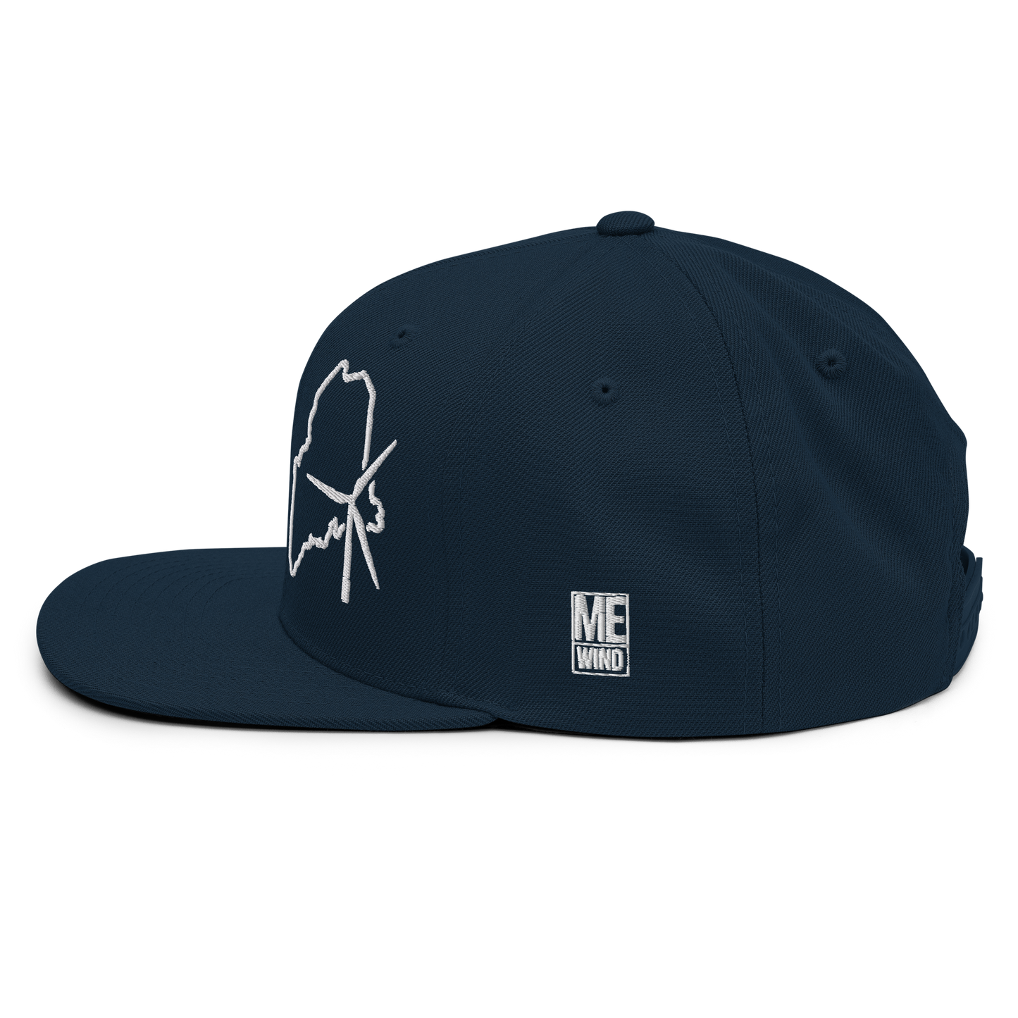 Maine Wind Snapback Hat