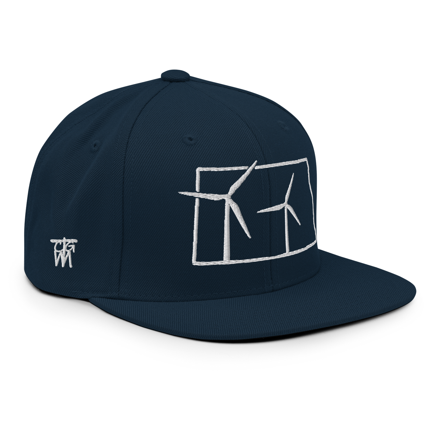 North Dakota Wind Snapback Hat