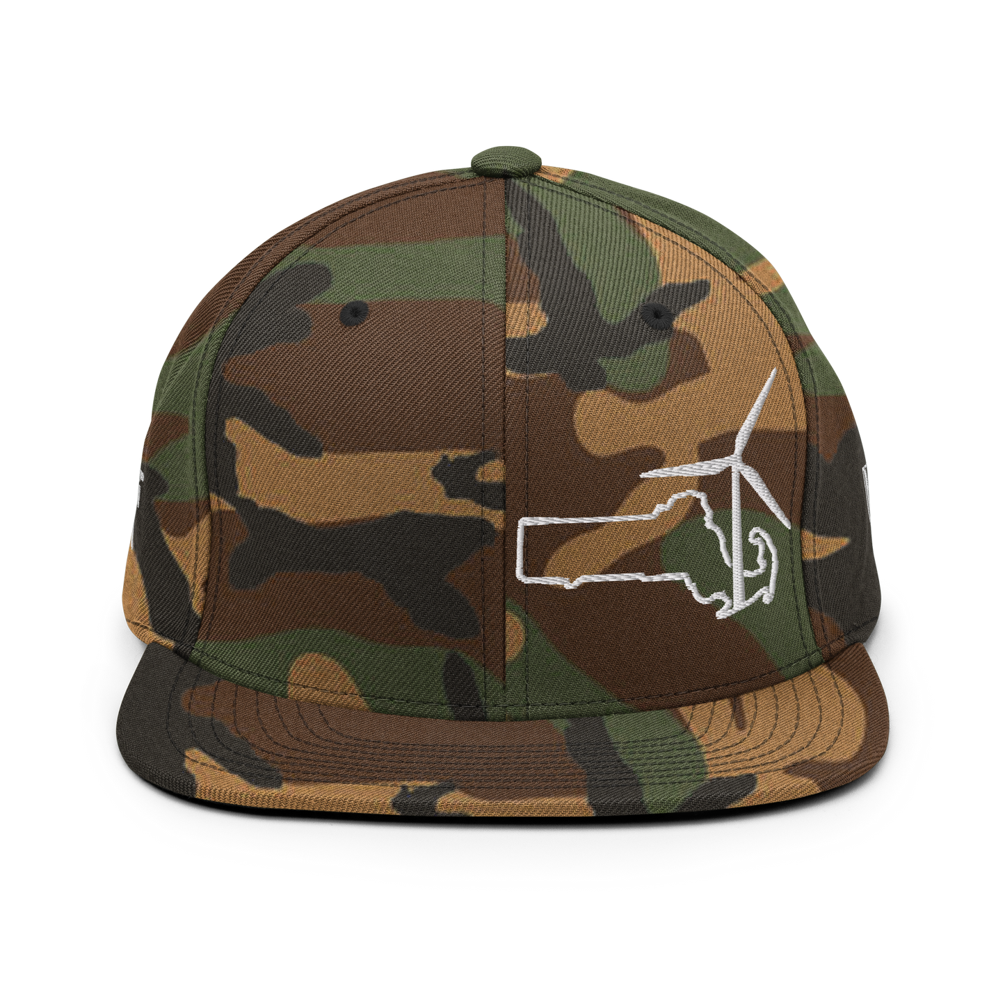 Massachusetts Wind Snapback Hat
