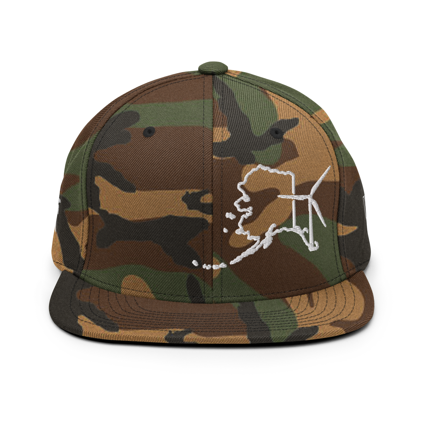 Alaska Wind Snapback Hat