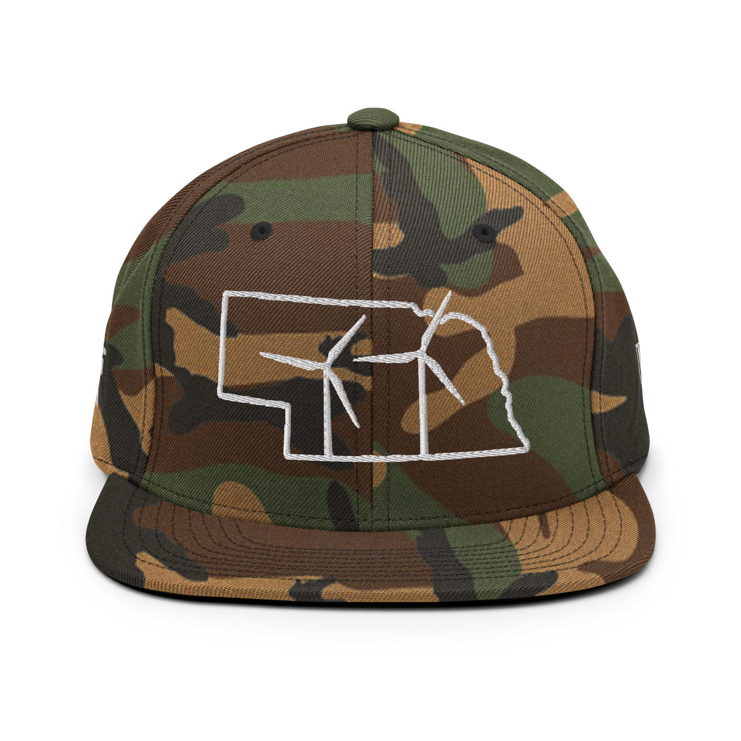 Nebraska Wind Snapback Hat