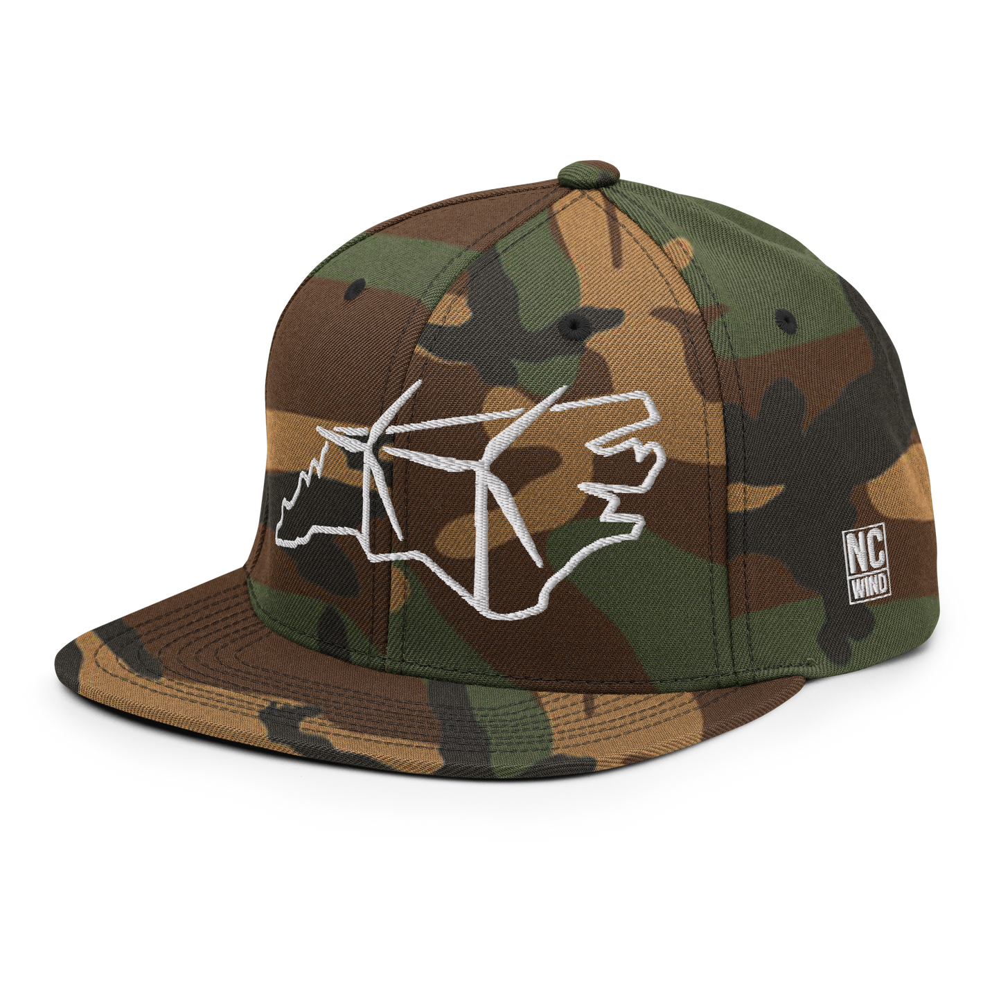 North Carolina Wind Snapback Hat