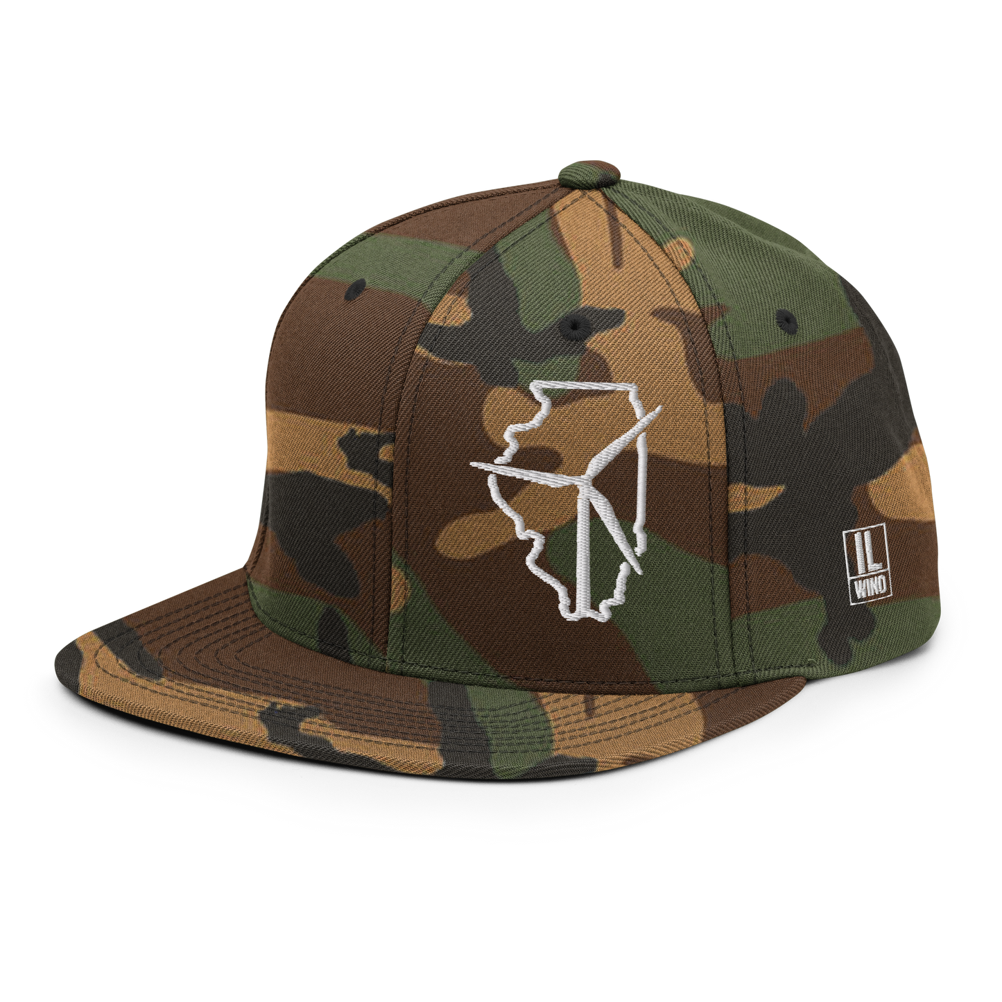 Illinois Wind Snapback Hat