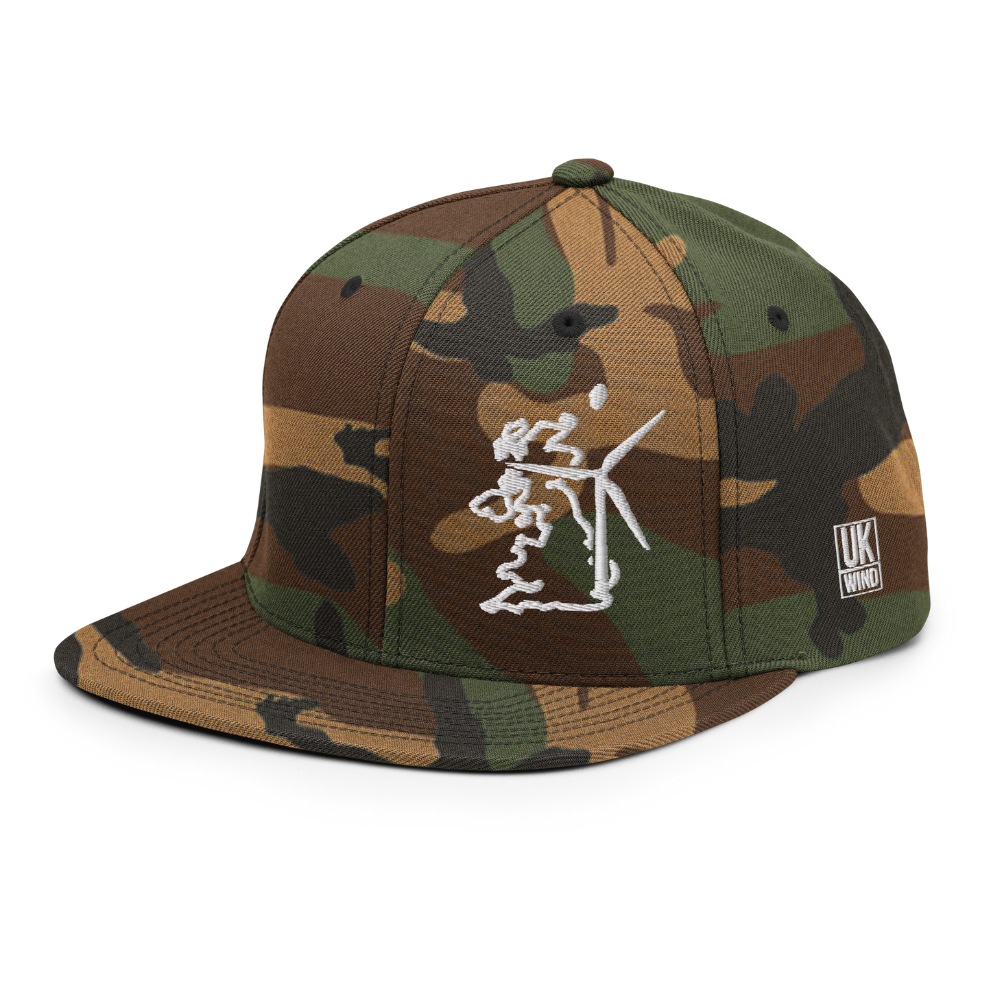 United Kingdom Wind Snapback Hat