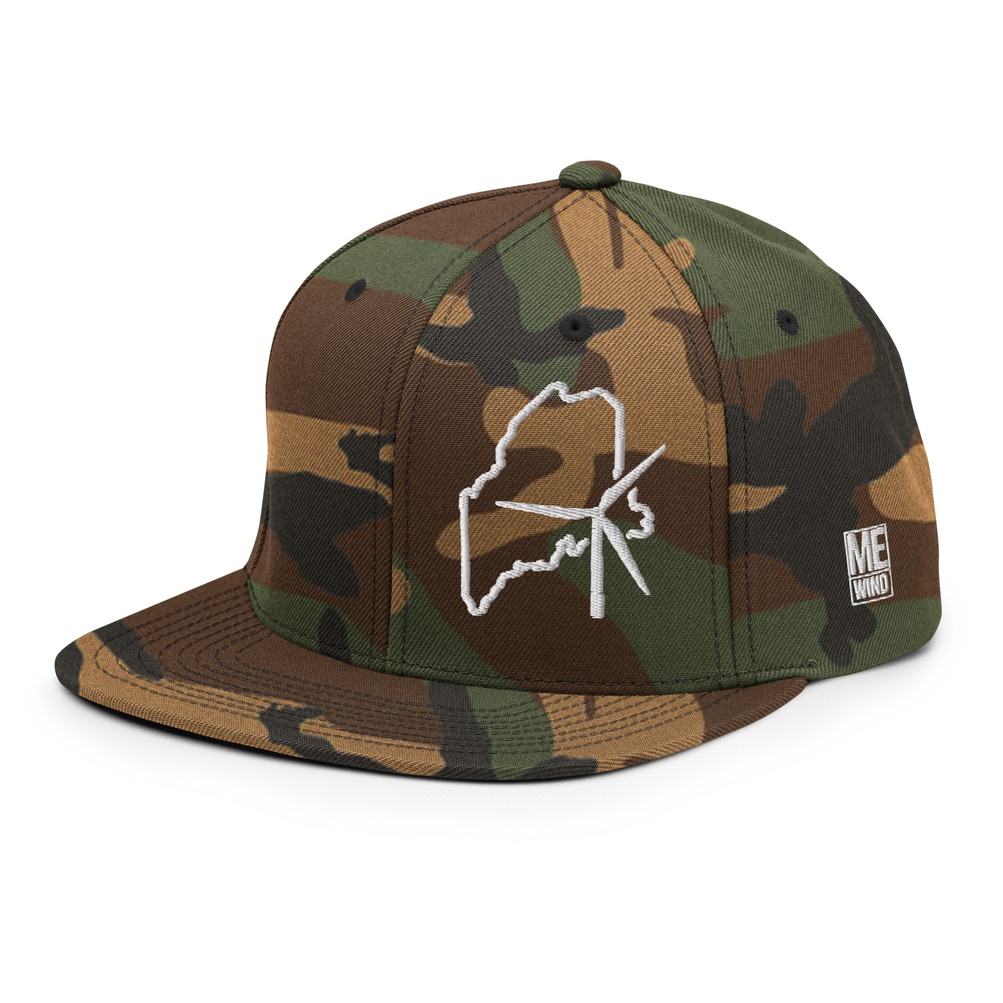 Maine Wind Snapback Hat