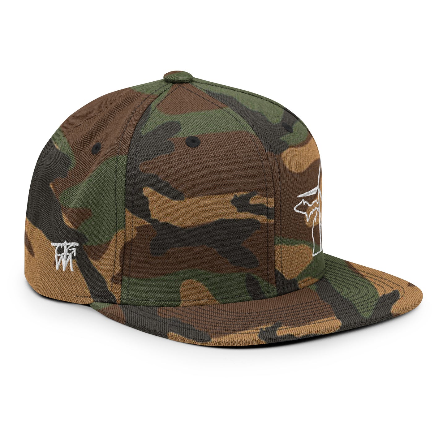 Michigan Wind Snapback Hat