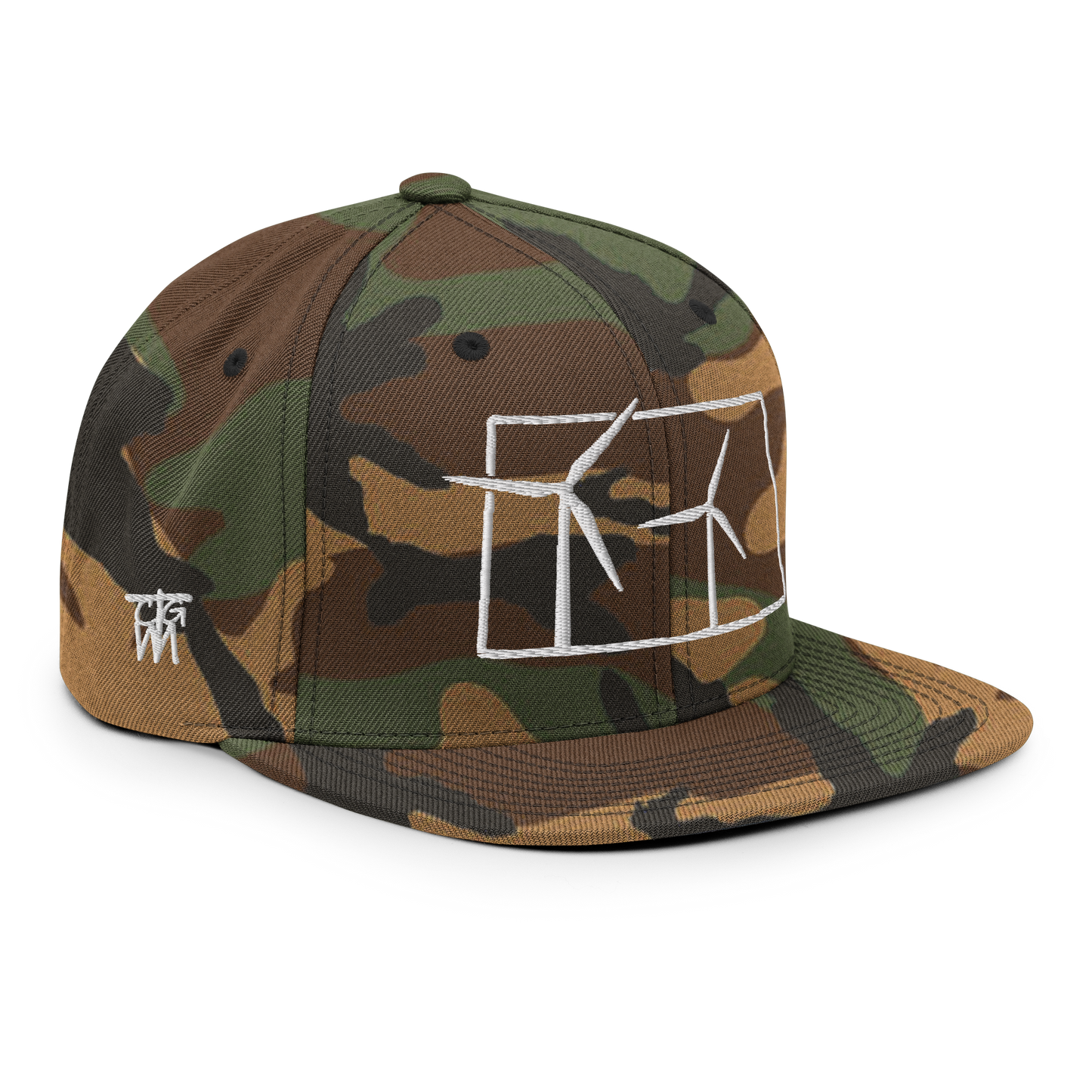 North Dakota Wind Snapback Hat