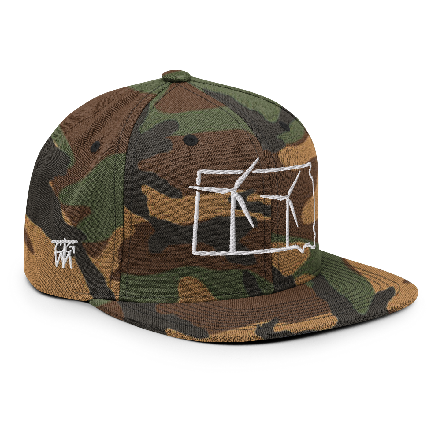 South Dakota Wind Snapback Hat