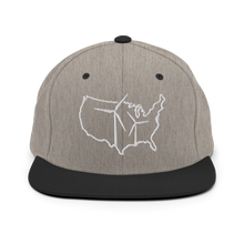 USA Wind Snapback Hat