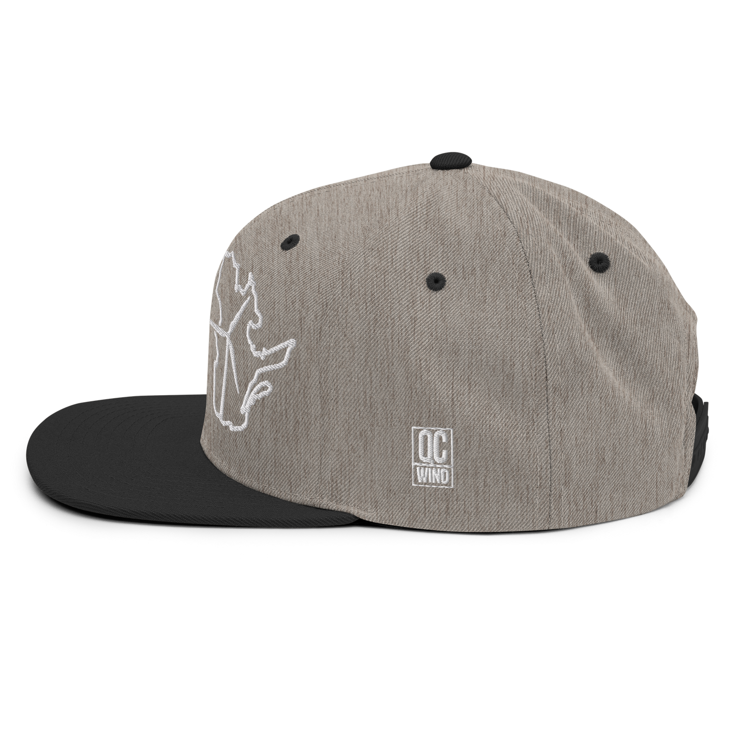 Quebec Wind Snapback Hat