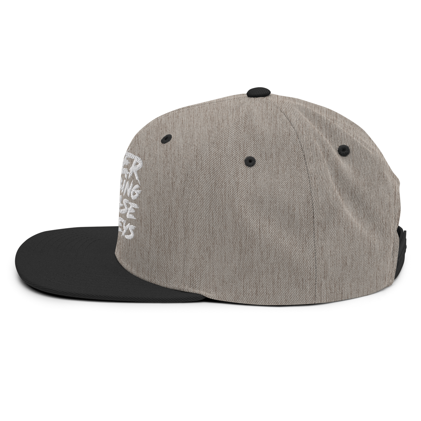 Scratch Snapback Hat
