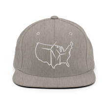 USA Wind Snapback Hat