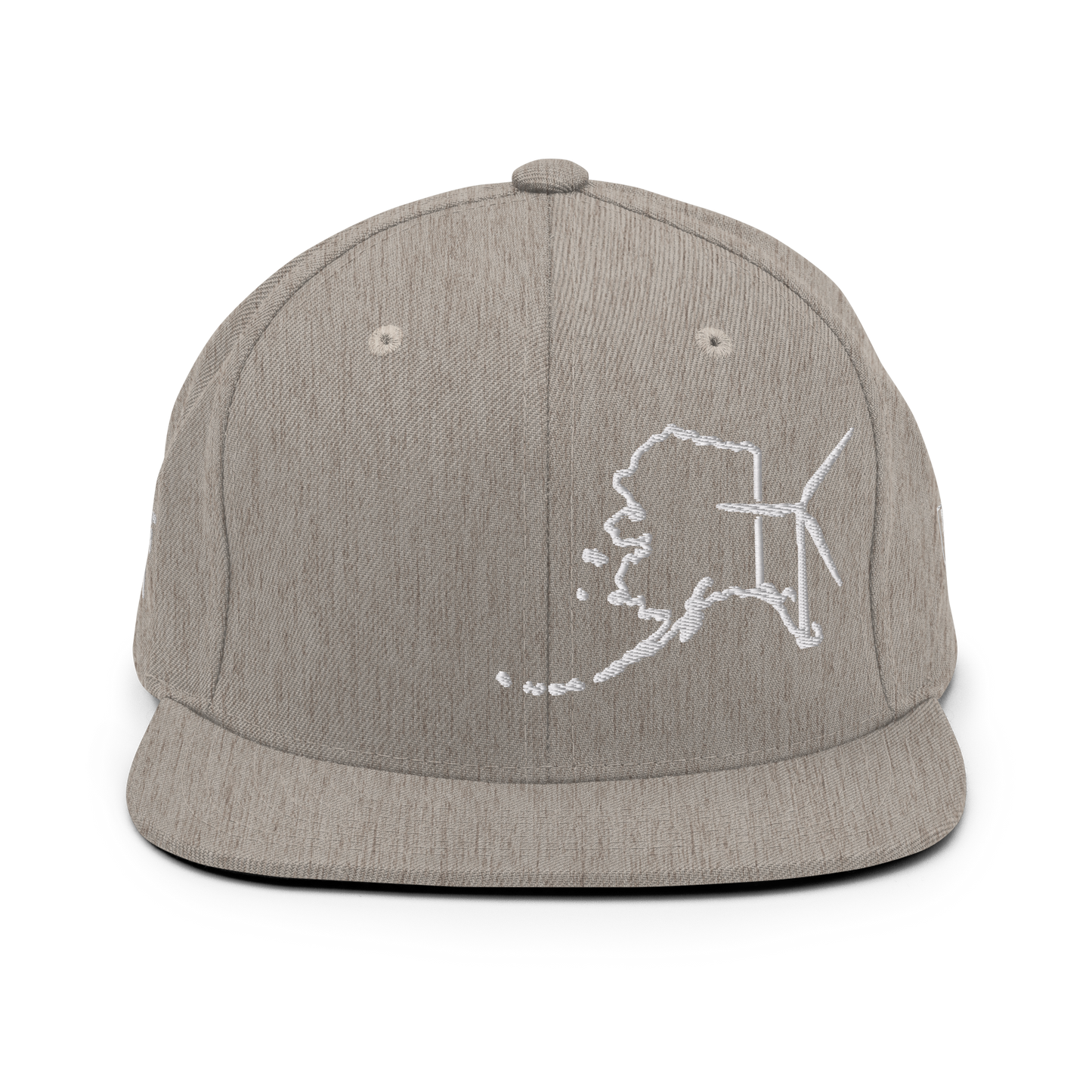 Alaska Wind Snapback Hat
