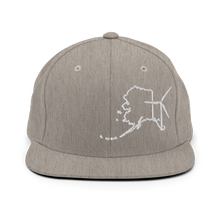 Alaska Wind Snapback Hat