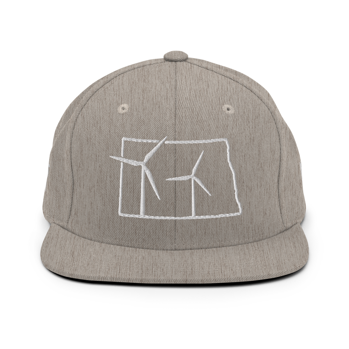 North Dakota Wind Snapback Hat