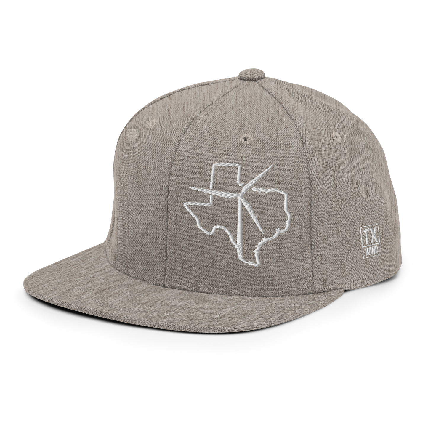 Texas Wind Snapback Hat