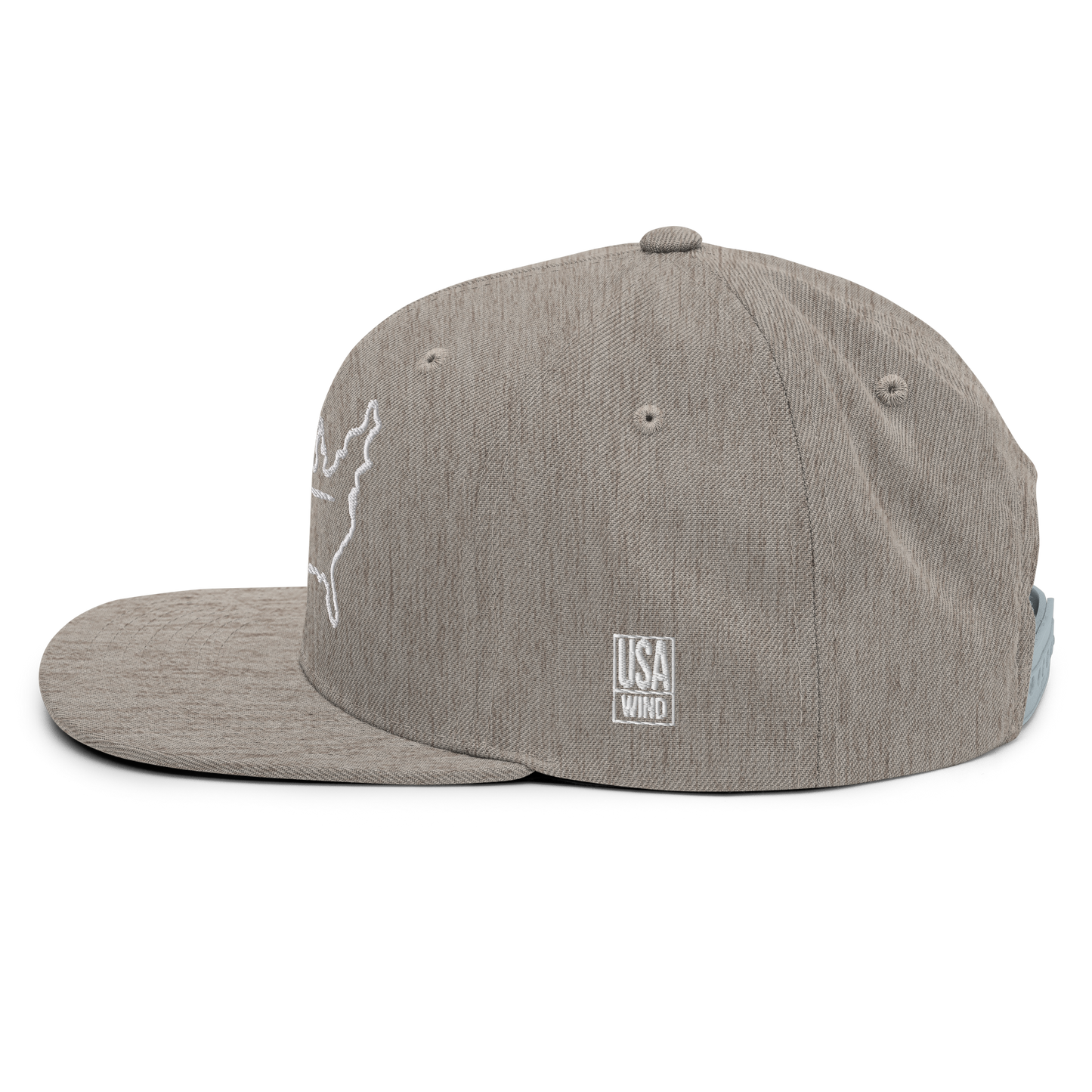 USA Wind Snapback Hat