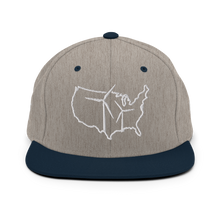 USA Wind Snapback Hat