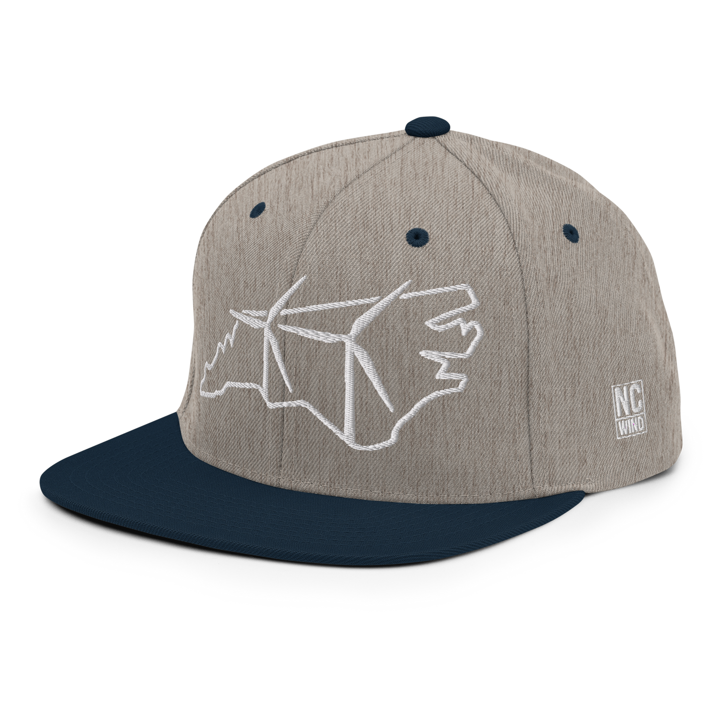 North Carolina Wind Snapback Hat