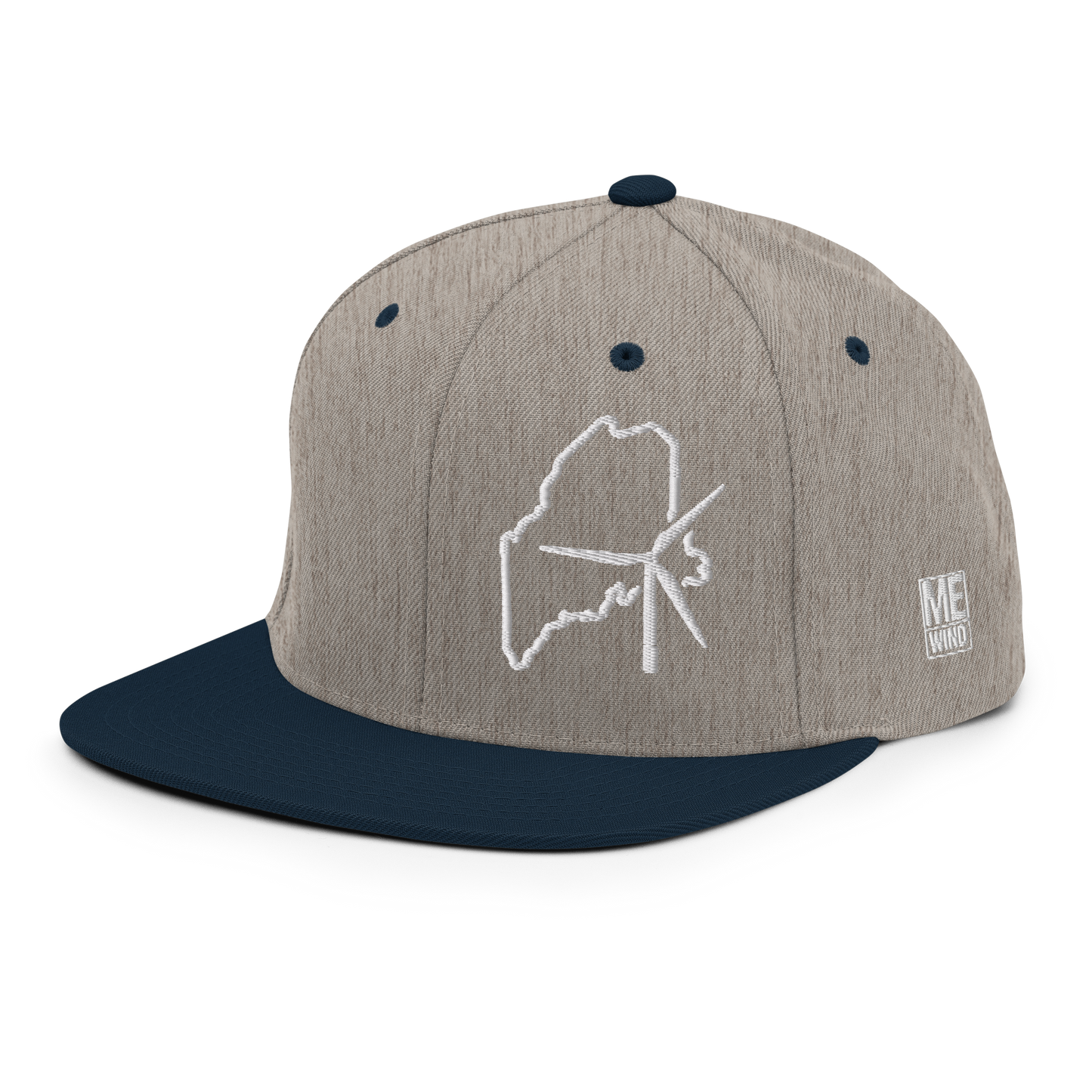 Maine Wind Snapback Hat
