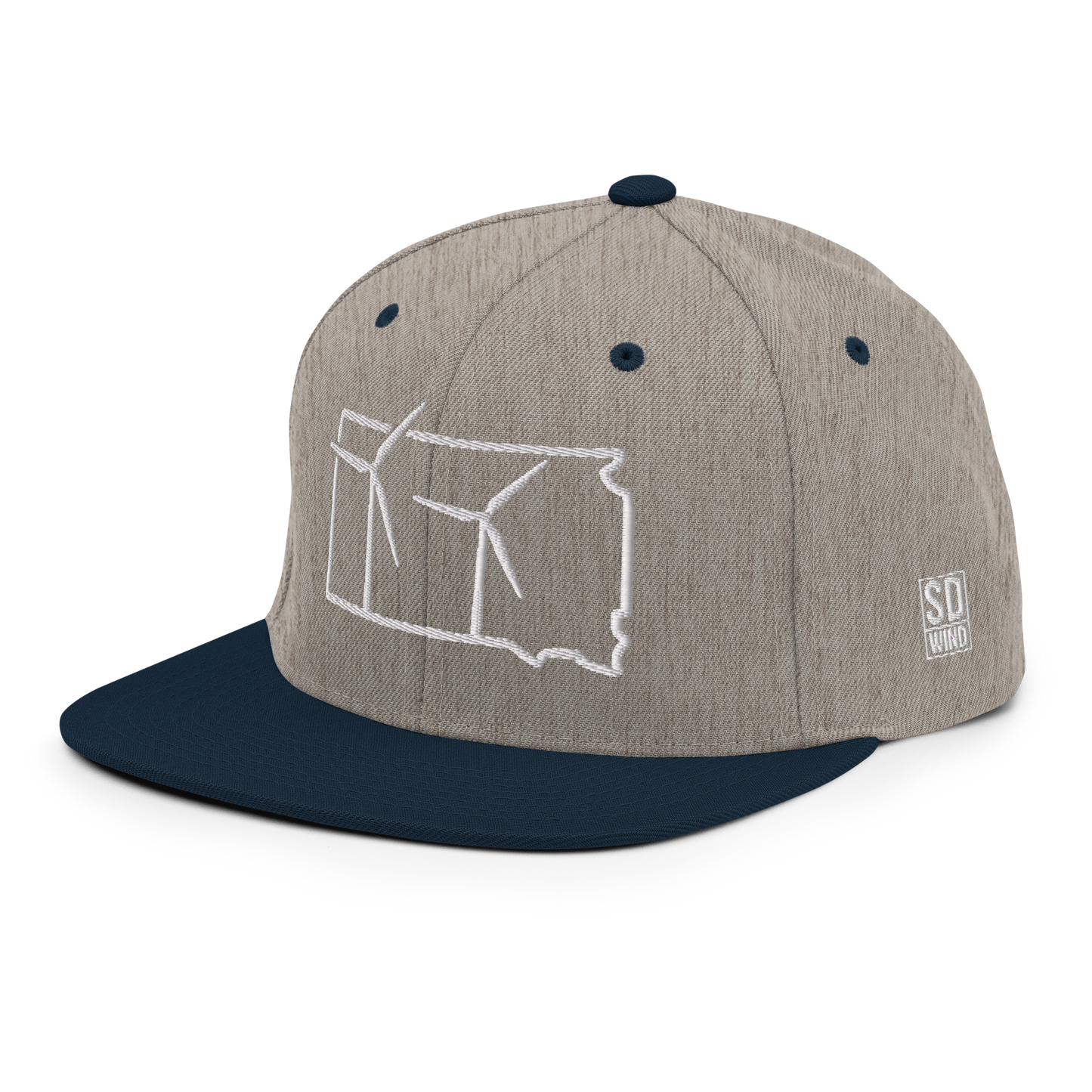 South Dakota Wind Snapback Hat