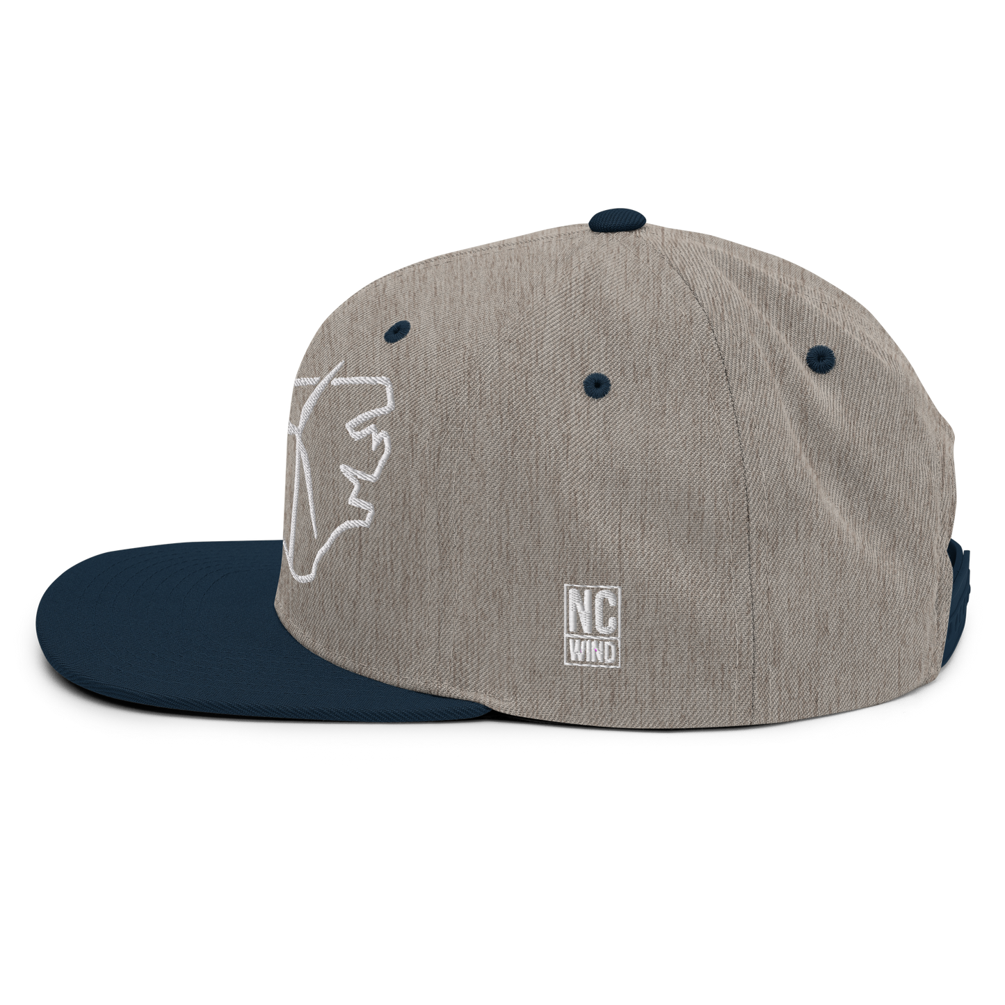 North Carolina Wind Snapback Hat