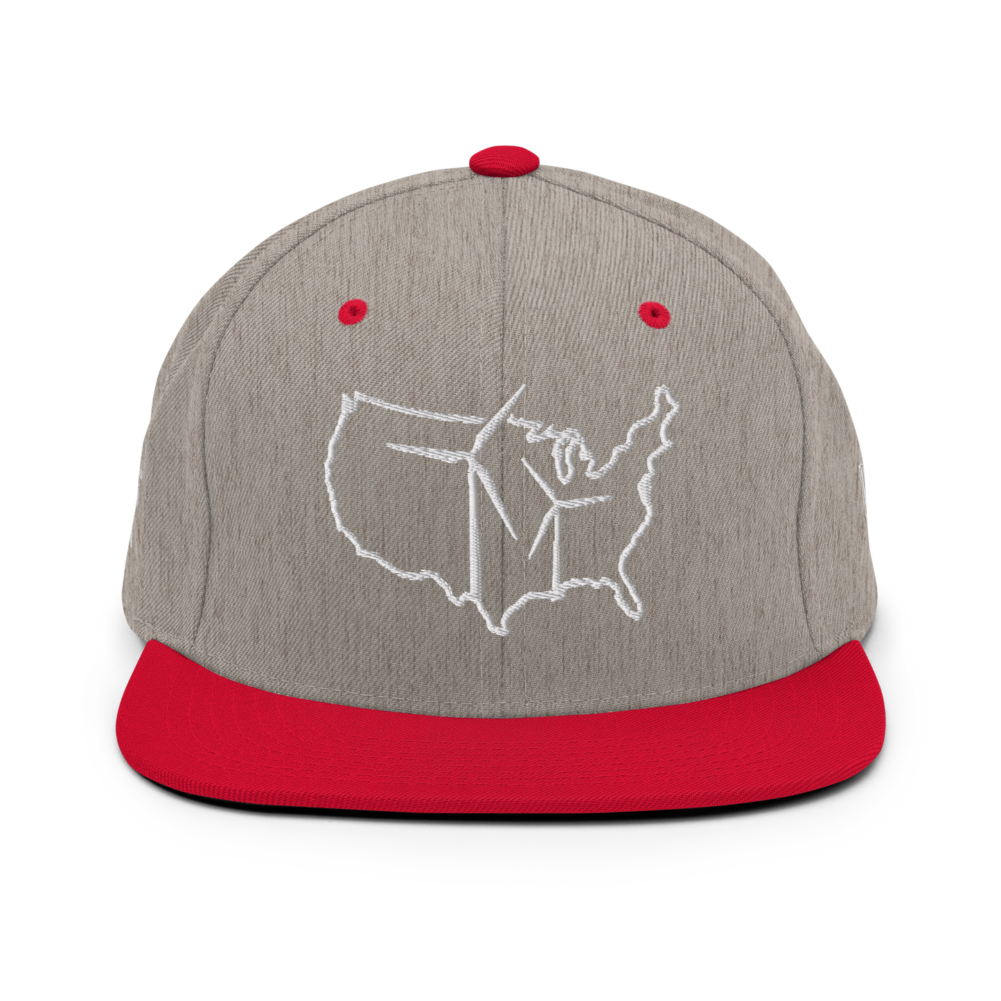 USA Wind Snapback Hat