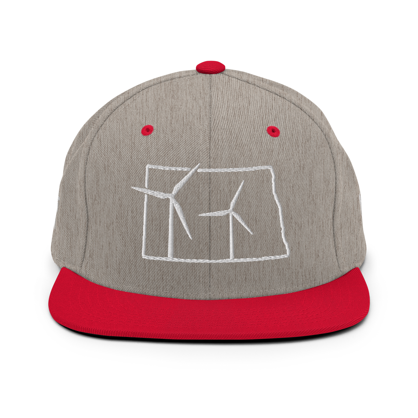 North Dakota Wind Snapback Hat