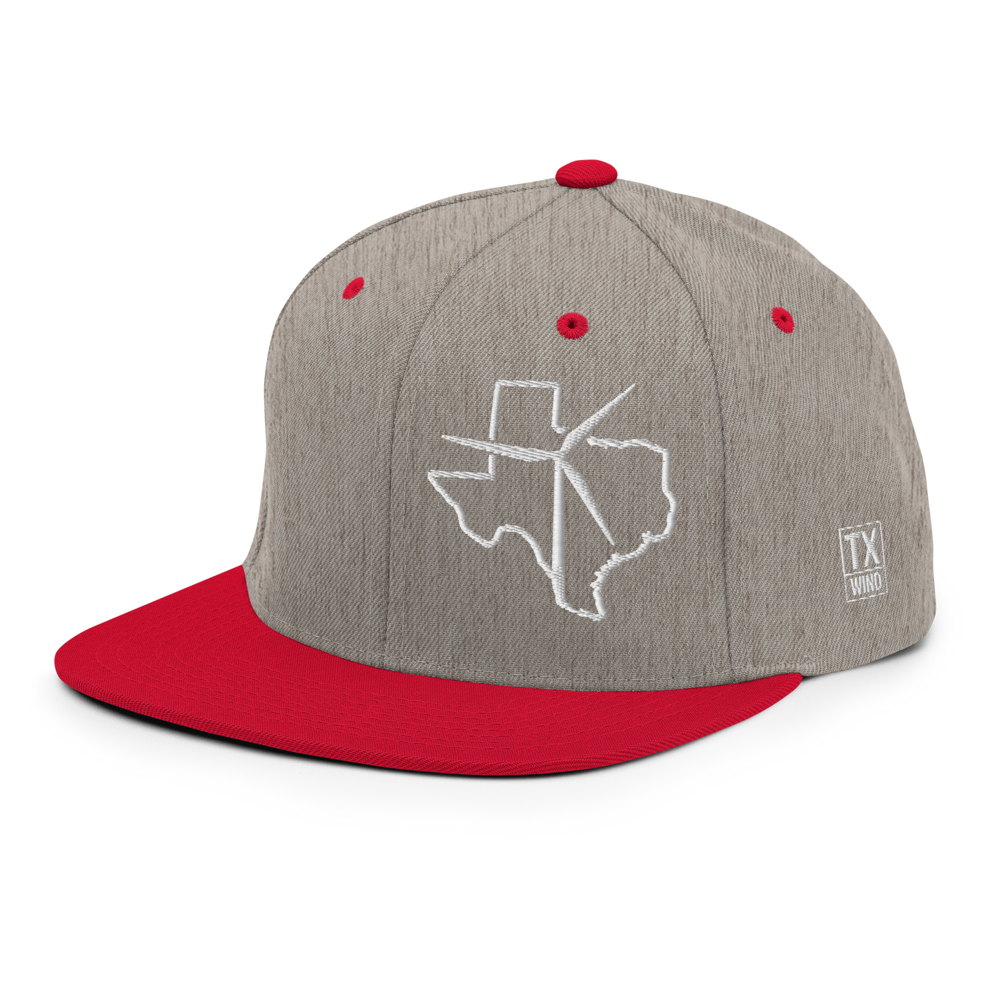 Texas Wind Snapback Hat