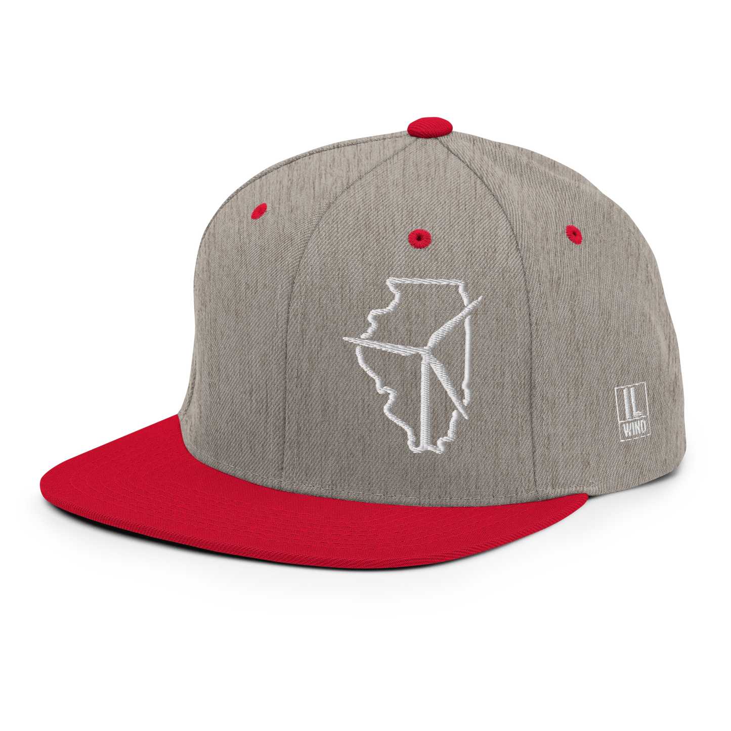 Illinois Wind Snapback Hat