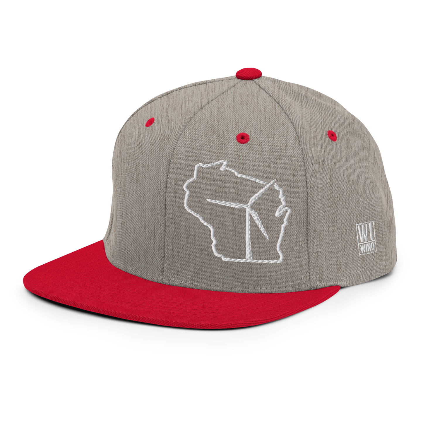 Wisconsin Wind Snapback Hat