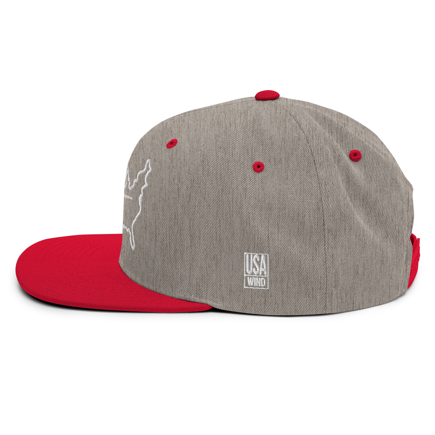 USA Wind Snapback Hat
