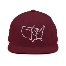 USA Wind Snapback Hat