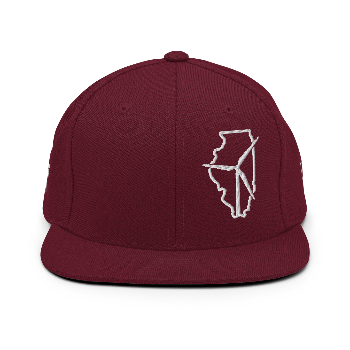 Illinois Wind Snapback Hat
