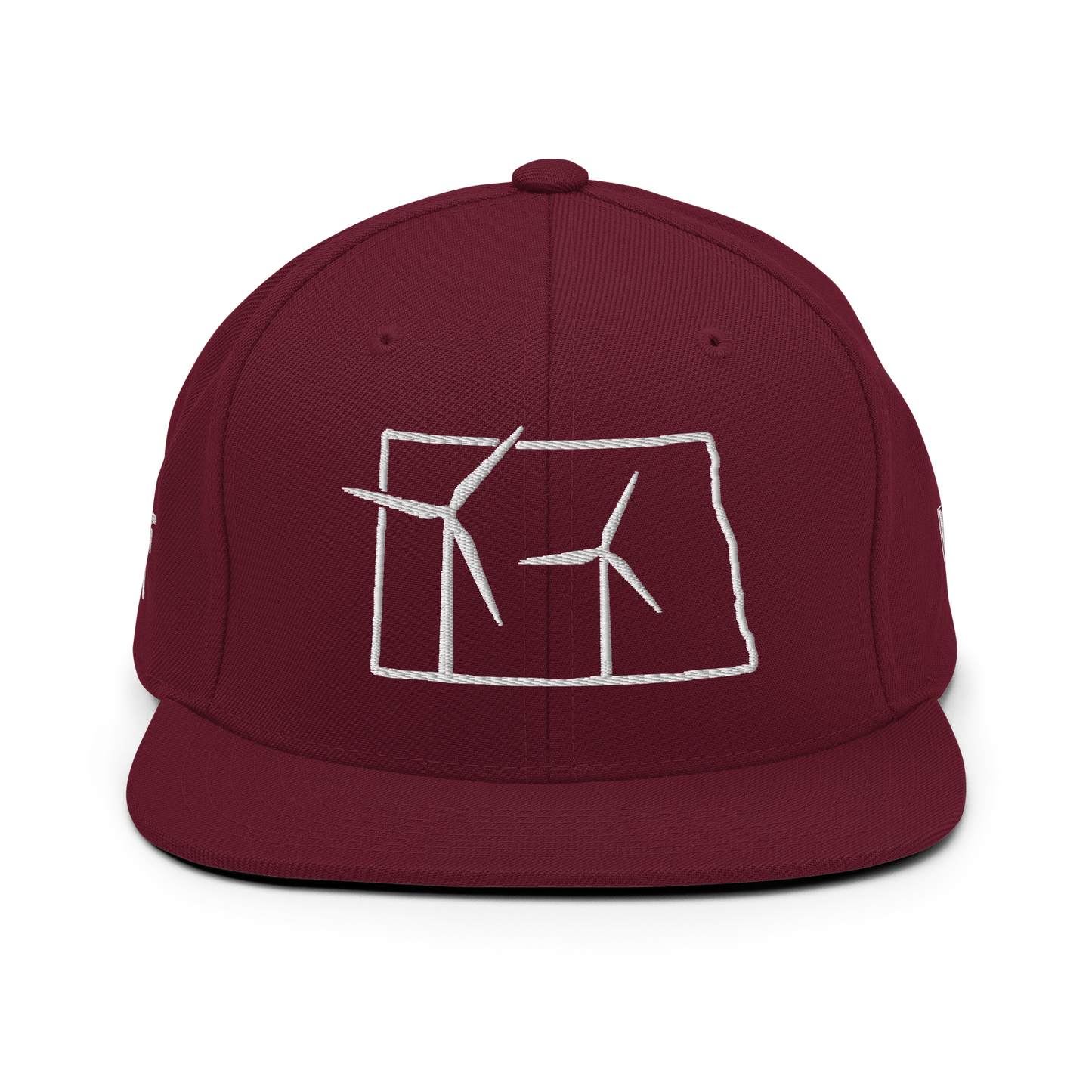 North Dakota Wind Snapback Hat