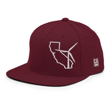 California Wind Snapback Hat